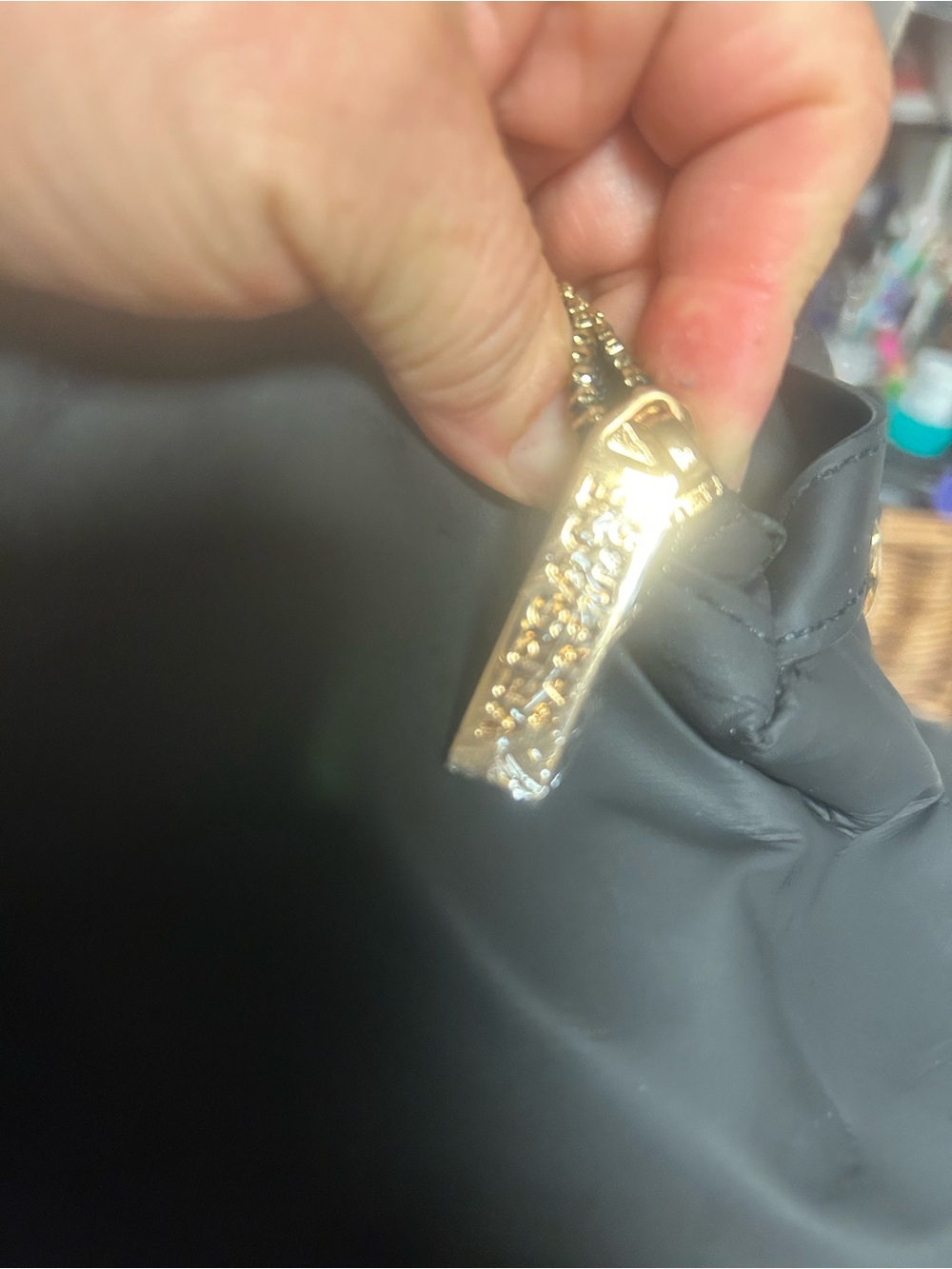 Versace tote with extra pouch - Picture 10 of 10